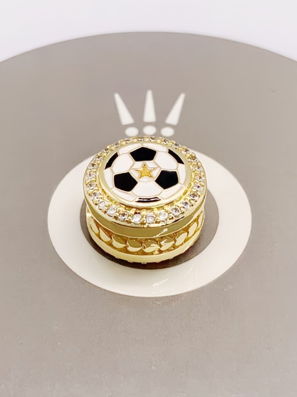 Pandora Gold Soccer Champion Bead Charm